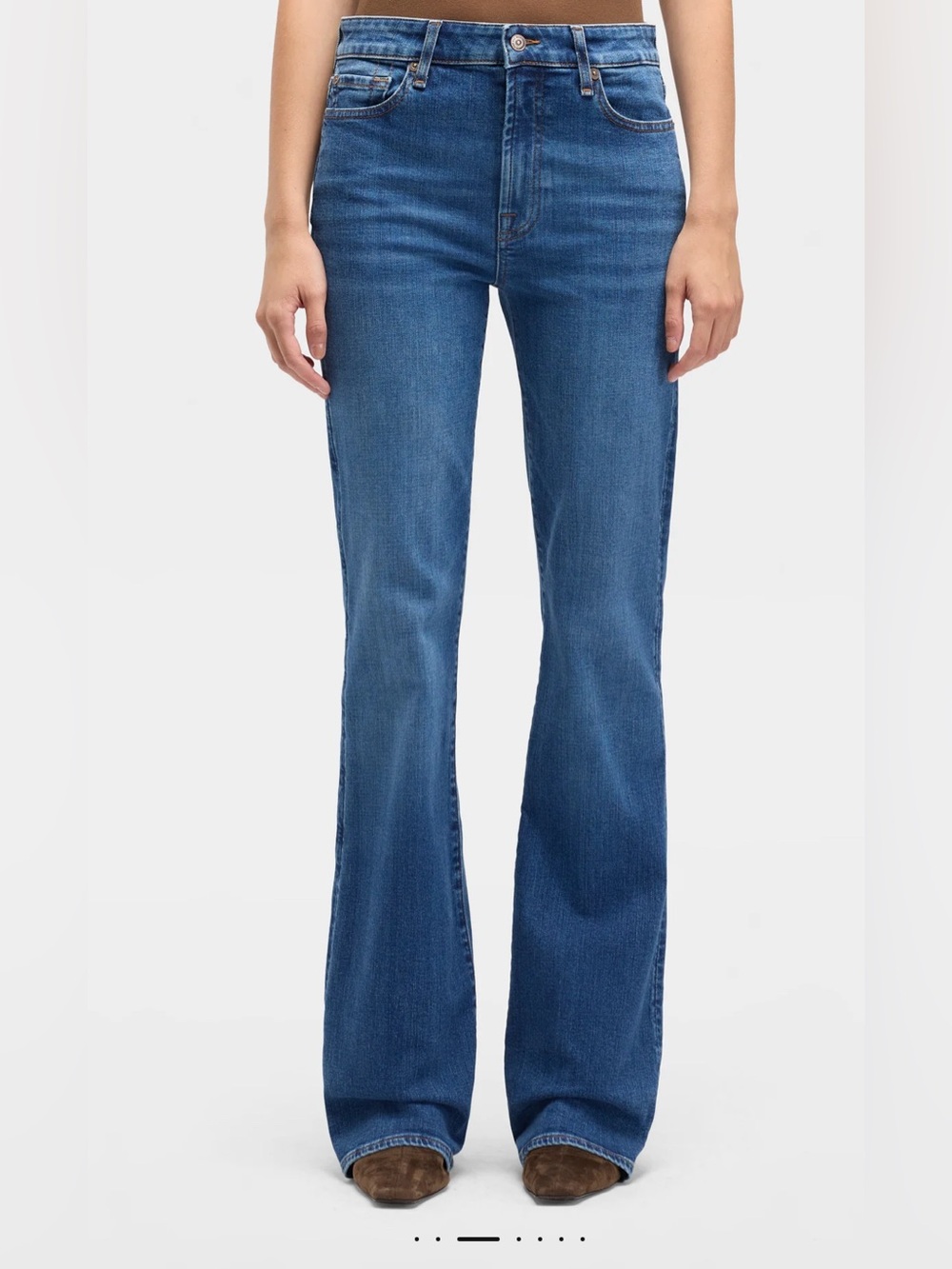 NWT PETITE LEGGY BOOTCUT in Slim Illusion 7 for all mankind $238 size 27